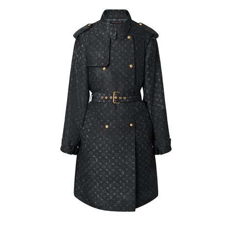 louis vuitton clear trench coat|Louis Vuitton trench coat men.